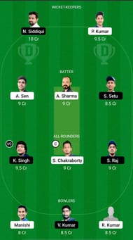 RAN vs DHA Dream11 Prediction - Jharkhand T20