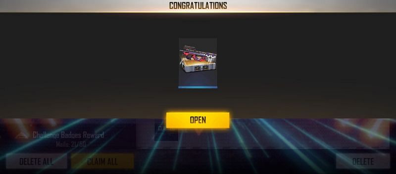 The Punishers Weapon Loot Crate is the reward (Image via Free Fire)
