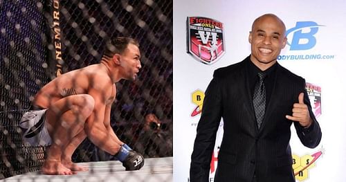 Michael Chandler (left); Ali Abdelaziz (right)