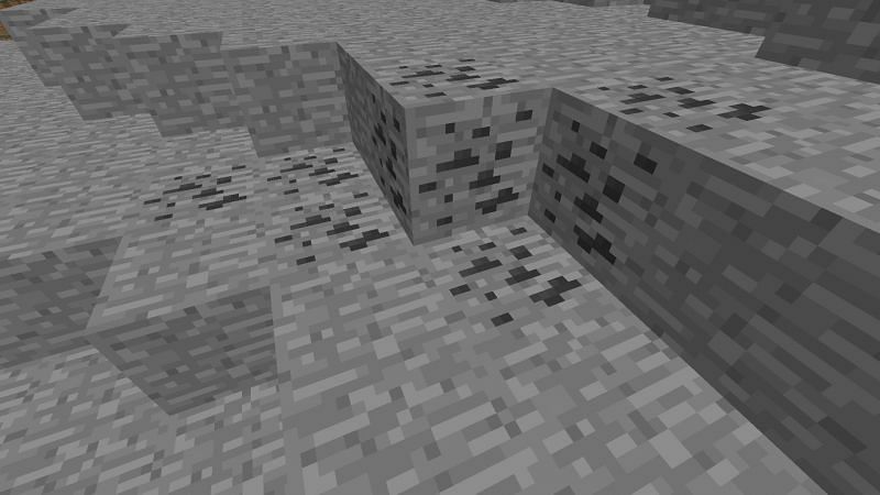 A large vein of coal (Image via minecraftpc.fandom)