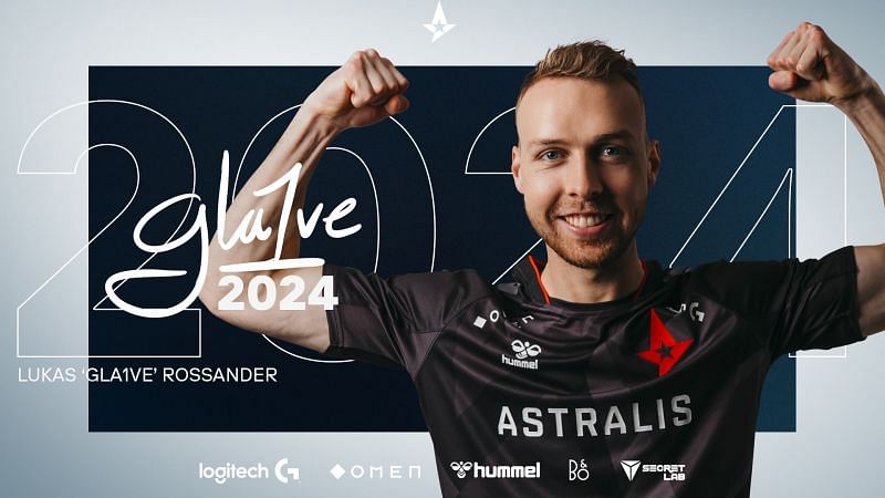 Astralis extends 3-year contract with Gla1ve (Image via Astralis)