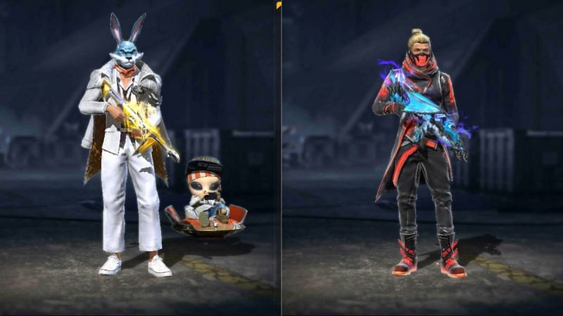 Raistar vs Lokesh Gamer in Garena Free Fire (Image via Free Fire)