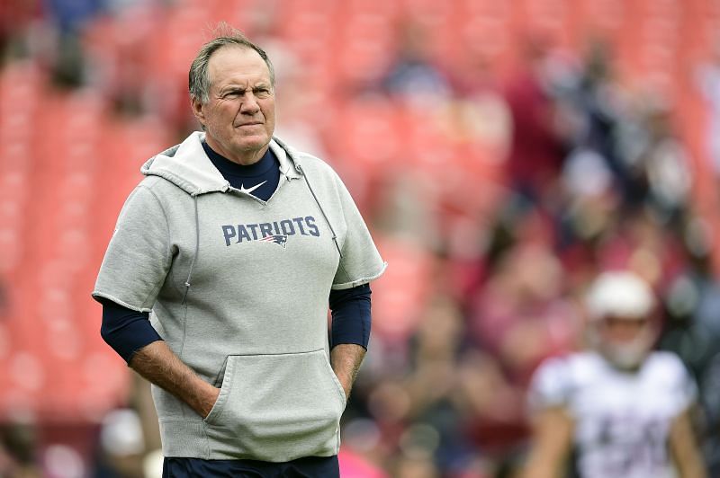 New England Patriots head coach Bill Belichick