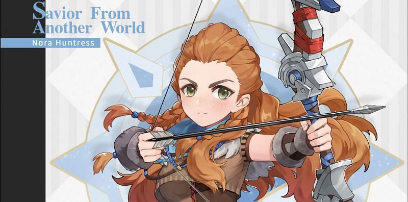 Aloy from Horizon Zero Dawn to be playable in Genshin Impact (Image via miHoYo)