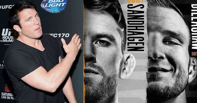 Chael Sonnen makes his prediction for T.J. Dillashaw vs. Cory Sandhagen ahead of UFC Vegas 32