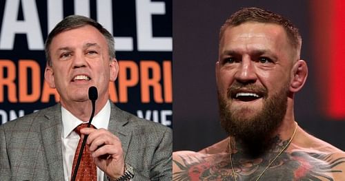 Teddy Atlas (left); Conor McGregor (right)