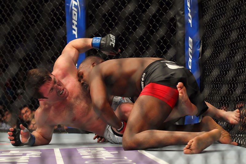 Jon Jones suffered a horrific broken toe in his fight with Chael Sonnen at UFC 159