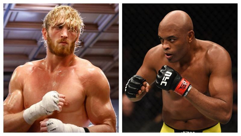 Logan Paul dreamed to become a boxer like UFC champion Anderson Silva (Images via Getty)
