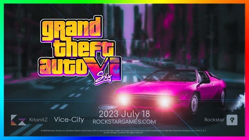 A fan-made poster for GTA 6 (Image via MrBossFTW, YouTube)