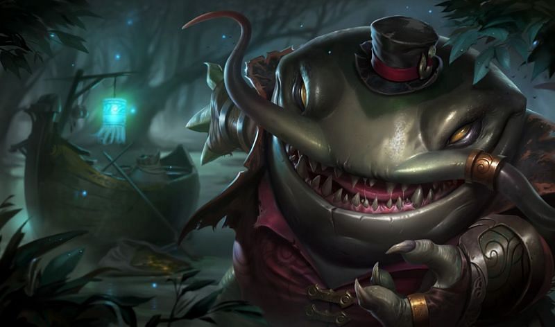 Tahm Kench provides a lot of utility with his Abyssal Dive ability (Image via League of Legends)