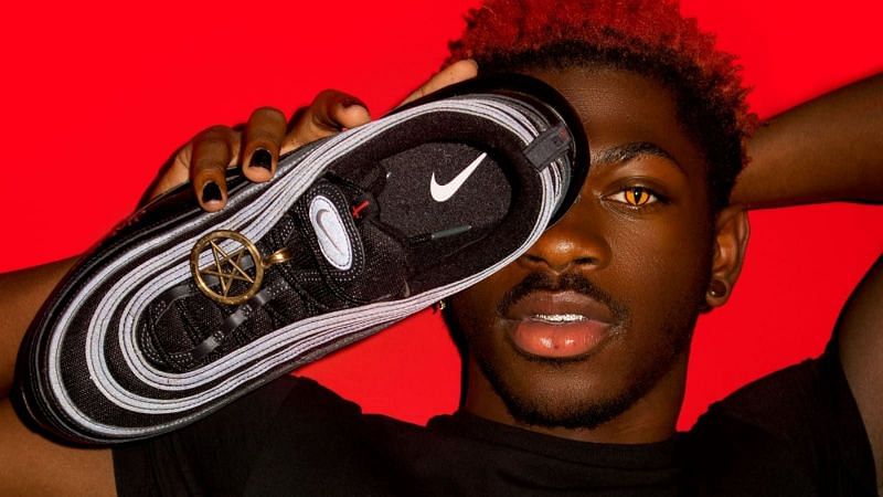 Lil Nas X recently poked fun at his upcoming &quot;Satan Shoes&quot; court hearing (Image via Getty Images)