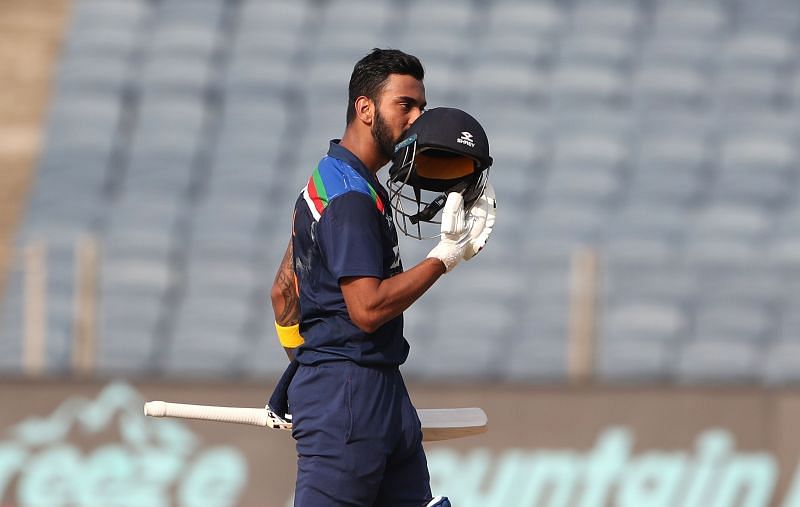 Aakash Chopra considers KL Rahul the frontrunner for the opener&#039;s berth at the T20 World Cup.