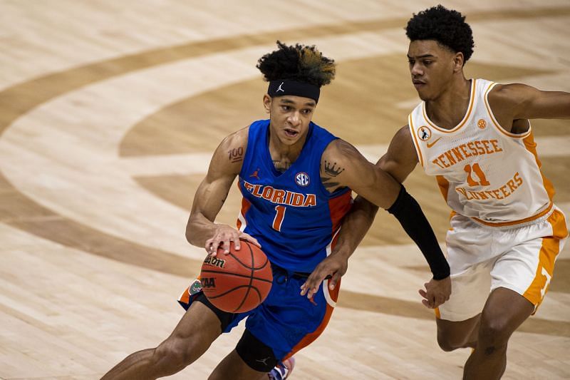 Tre Mann of the Florida Gators is expected to go around 20th in the 2021 NBA Draft