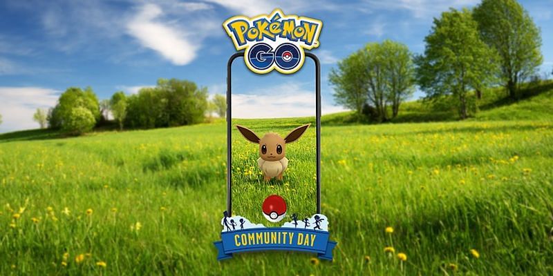 Pokemon GO&#039;s next Community Day will feature Eevee (Image via Niantic)