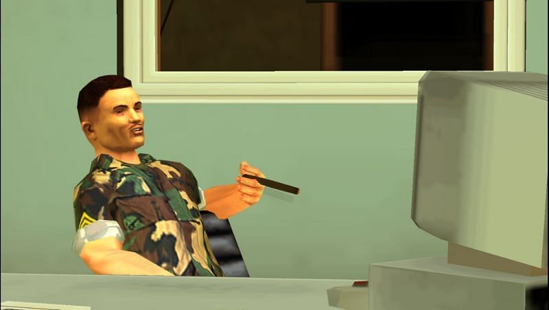 Sgt. Jerry Martinez, as he appears in GTA Vice City Stories (Image via GTA Wiki)