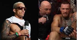 "We can never say that Dustin would win in the second round, nothing was decided" - Charles Oliveira on Conor McGregor's freak injury at UFC 264