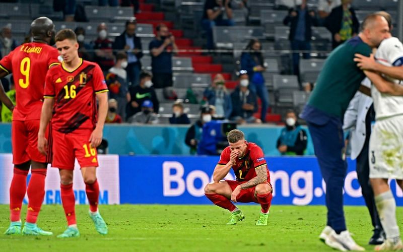 Belgium failed to advance to the semi-final of Euro 2020 after losing to Italy.