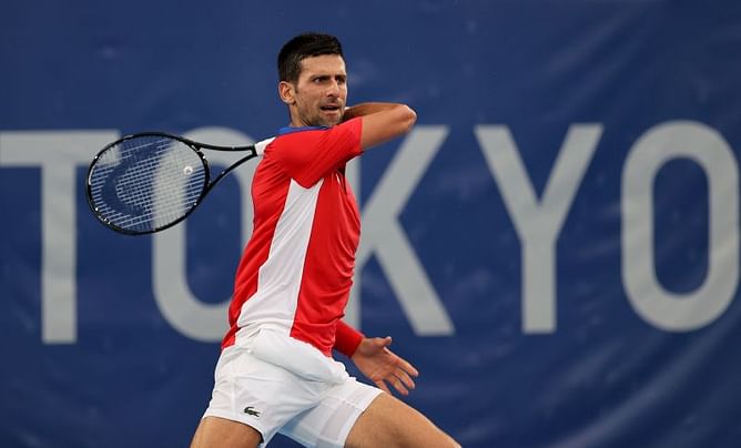 "Very happy to see there's a lot of attention towards tennis players" - Novak Djokovic after 2r win at Olympics 2021