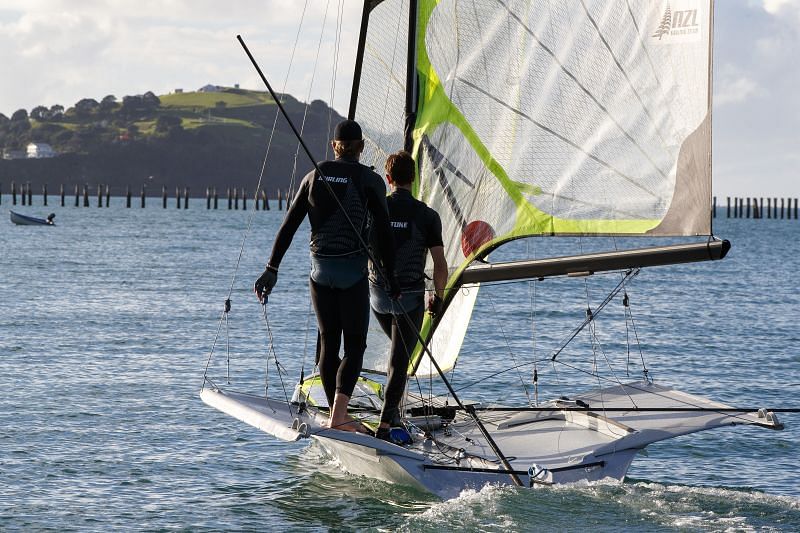 New Zealand Olympic Sailing Team Media Opportunity