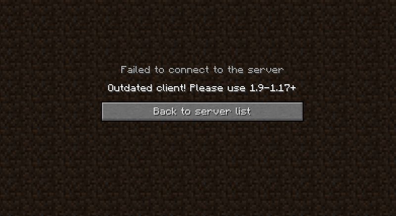 minecraft cannot connect to server launcher error