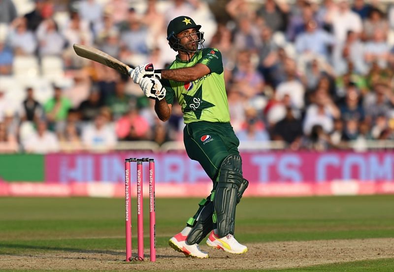 Fakhar Zaman scored eight runs off eight deliveries in the second T20I against England