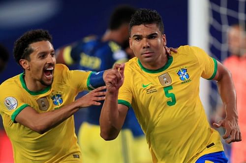 Casemiro's 100th minute goal v Colombia is lauded as one of the best goals in the tournament.