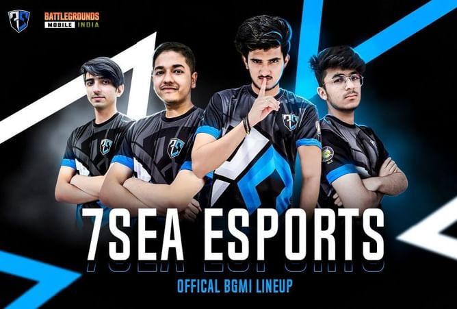 7Sea Esports announces their Battlegrounds Mobile India roster