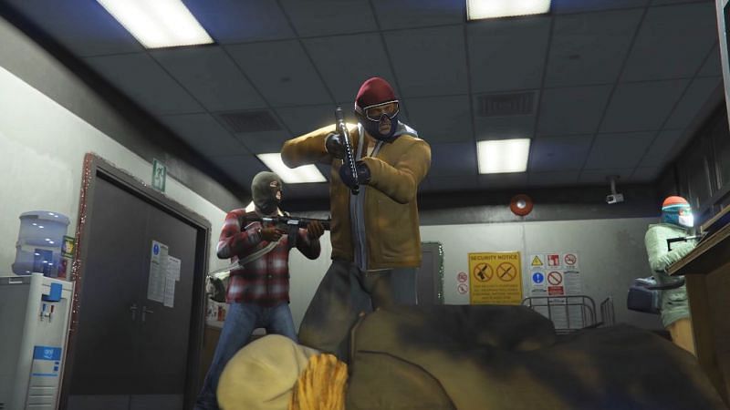 Brad holding a hostage down (Image via GTA Wiki)