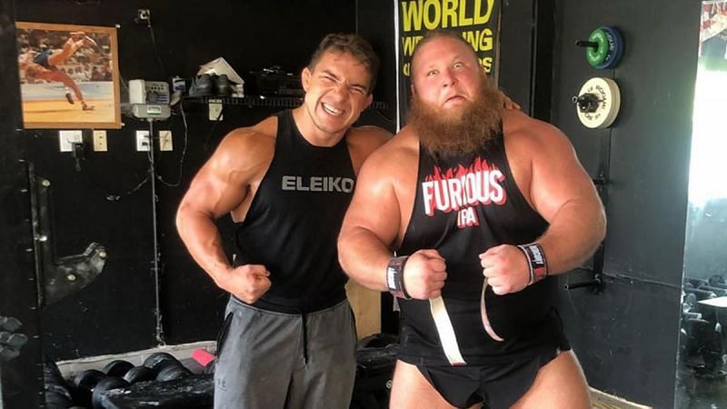 Chad Gable and Otis in WWE