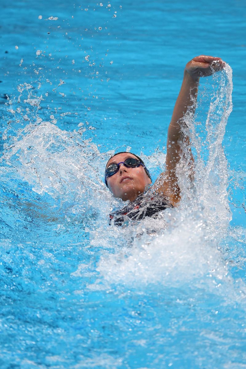 Alex Walsh of Team United States competes in the Women&#039;s 200m Individual Medley Semifinal 1 on day four of the Tokyo 2020 Olympic Games