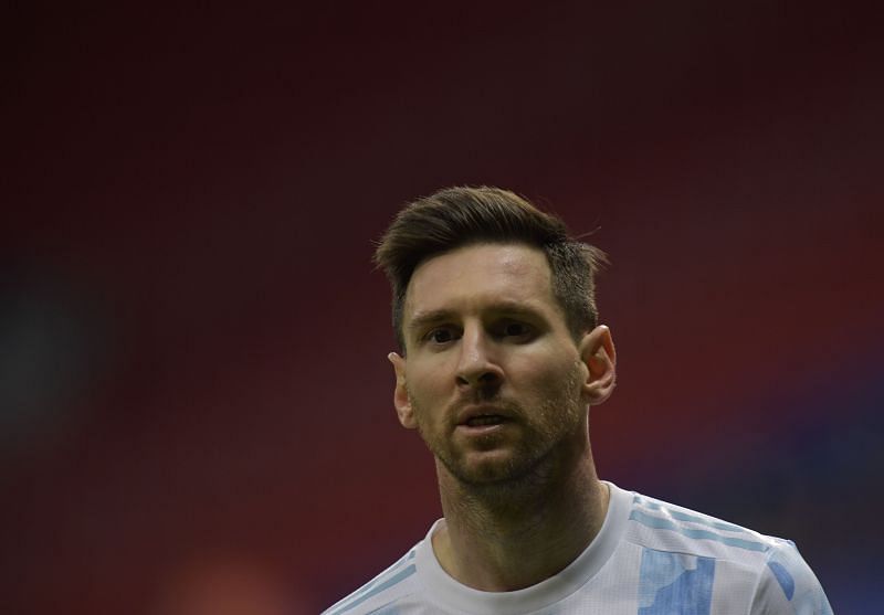 Lionel Messi at Copa America 2021
