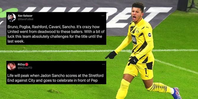 Twitter explodes as Manchester United agree deal to sign Jadon Sancho