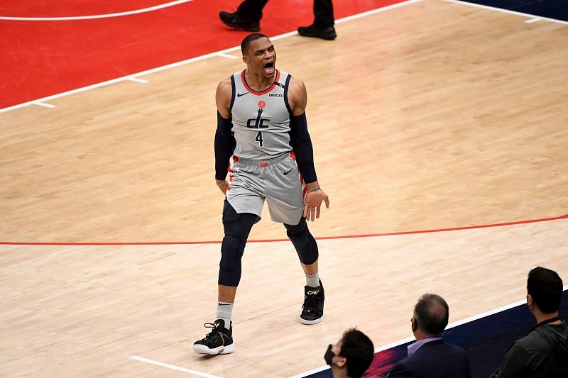 Russell Westbrook was dominant this season for the Washington Wizards