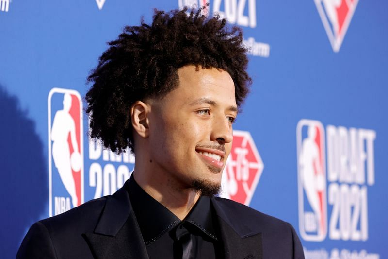 Cade Cunningham at the 2021 NBA Draft