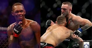 "This is one of the reasons I don't jump for guillotines" - Israel Adesanya on Conor McGregor's surprise submission attempt at UFC 264