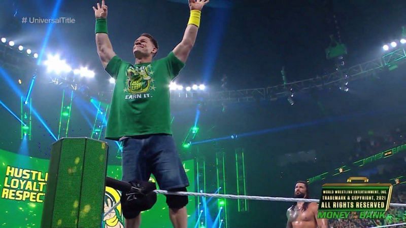 John Cena made his return tonight at Money in the Bank