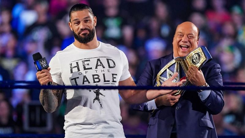 Roman Reigns is the head of the table
