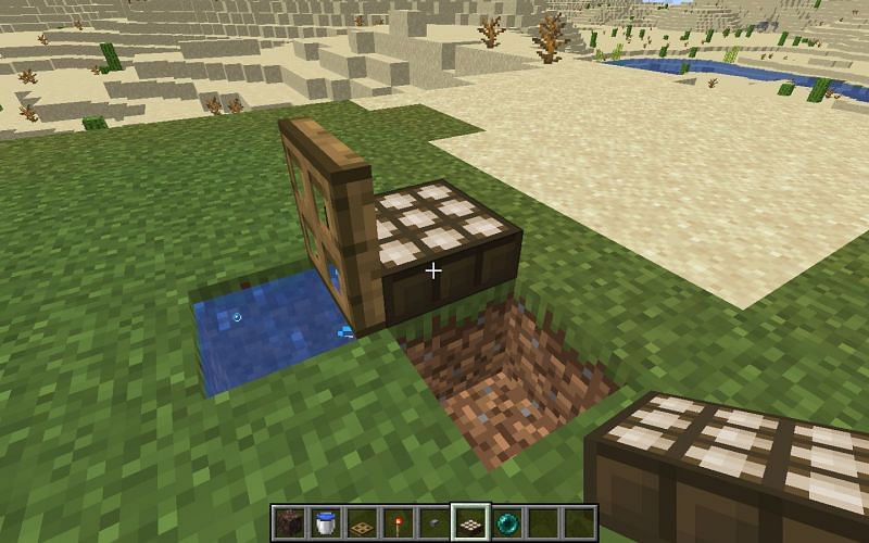 Automatic teleporter (Image via Minecraft)