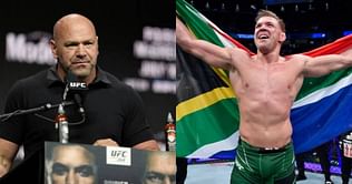 Dricus Du Plessis calls out Dana White for mispronouncing his name in UFC 264 octagon interview