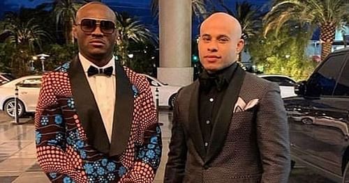 Kamaru Usman and Ali Abdelaziz