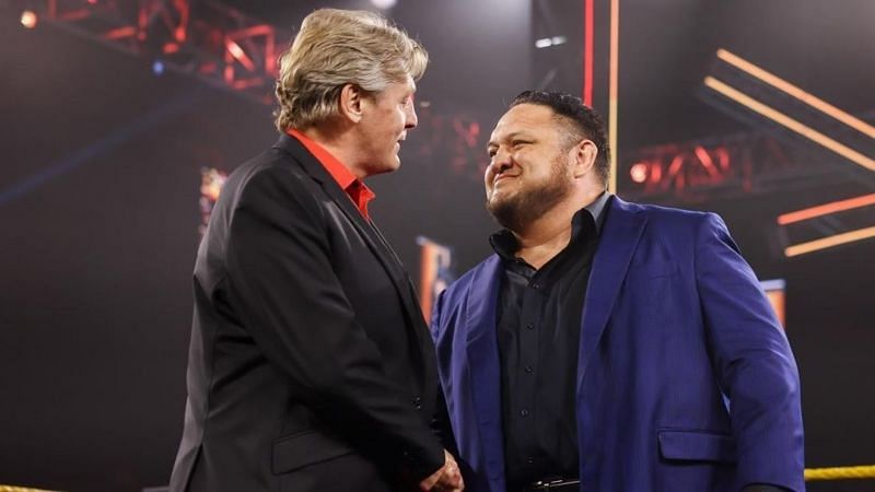 Samoa Joe returned to NXT in 2021