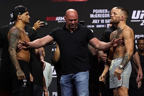 Dustin Poirier vs. Conor McGregor at UFC 264