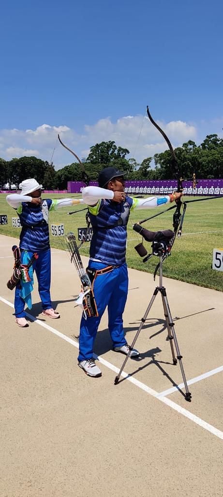 Deepika and Atanu train in Tokyo (Photo Credit: SAI)