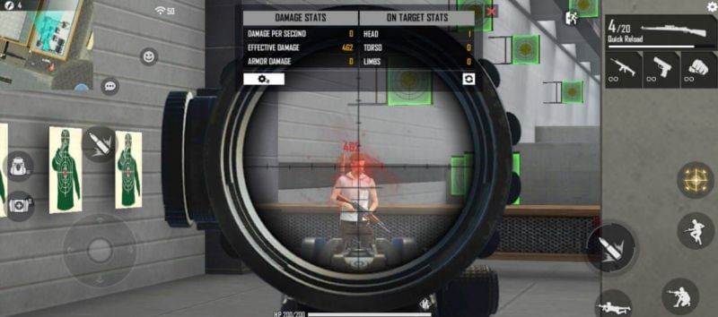 Better sensitivity settings help in scoring headshots accurately (Image via Free Fire)