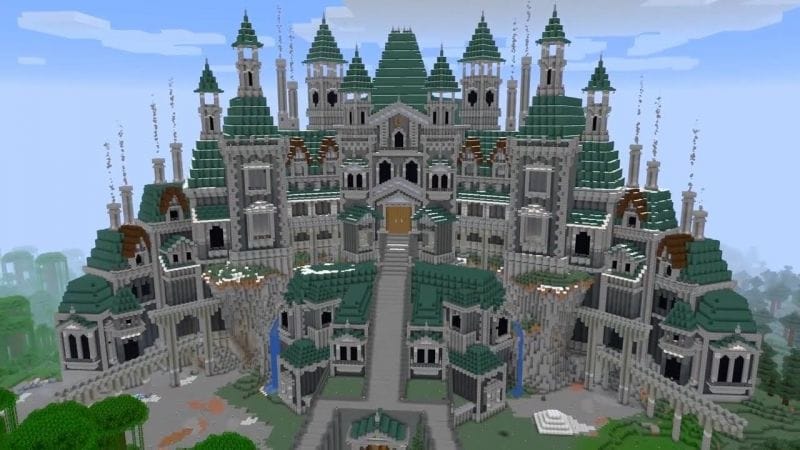 Top 5 Minecraft mega builds on YouTube
