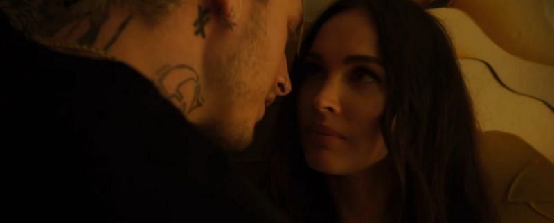 Real-life couple MGK and Megan fox feature in Midnight in the Summergrass (Image via Lionsgate)