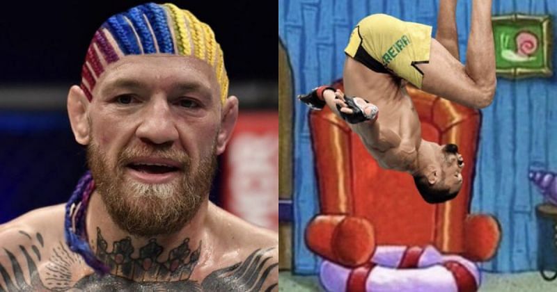 A slew of hilarious memes emerged out of UFC 264. (Image credits: @stankymma via Twitter).