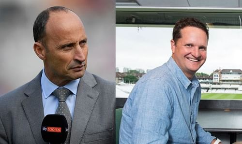 Nasser Hussain and Rob Key