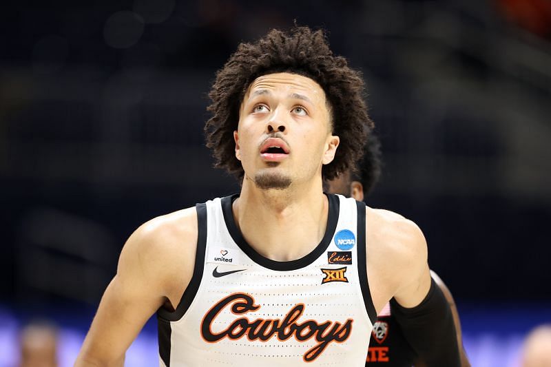Cade Cunningham of the Oklahoma State Cowboys is the consensus first pick in the 2021 NBA Draft
