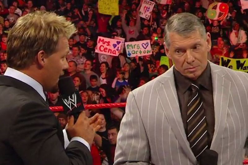 Chris Jericho and Vince McMahon